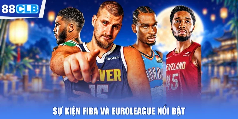 Sự kiện FIBA và EuroLeague nổi bật